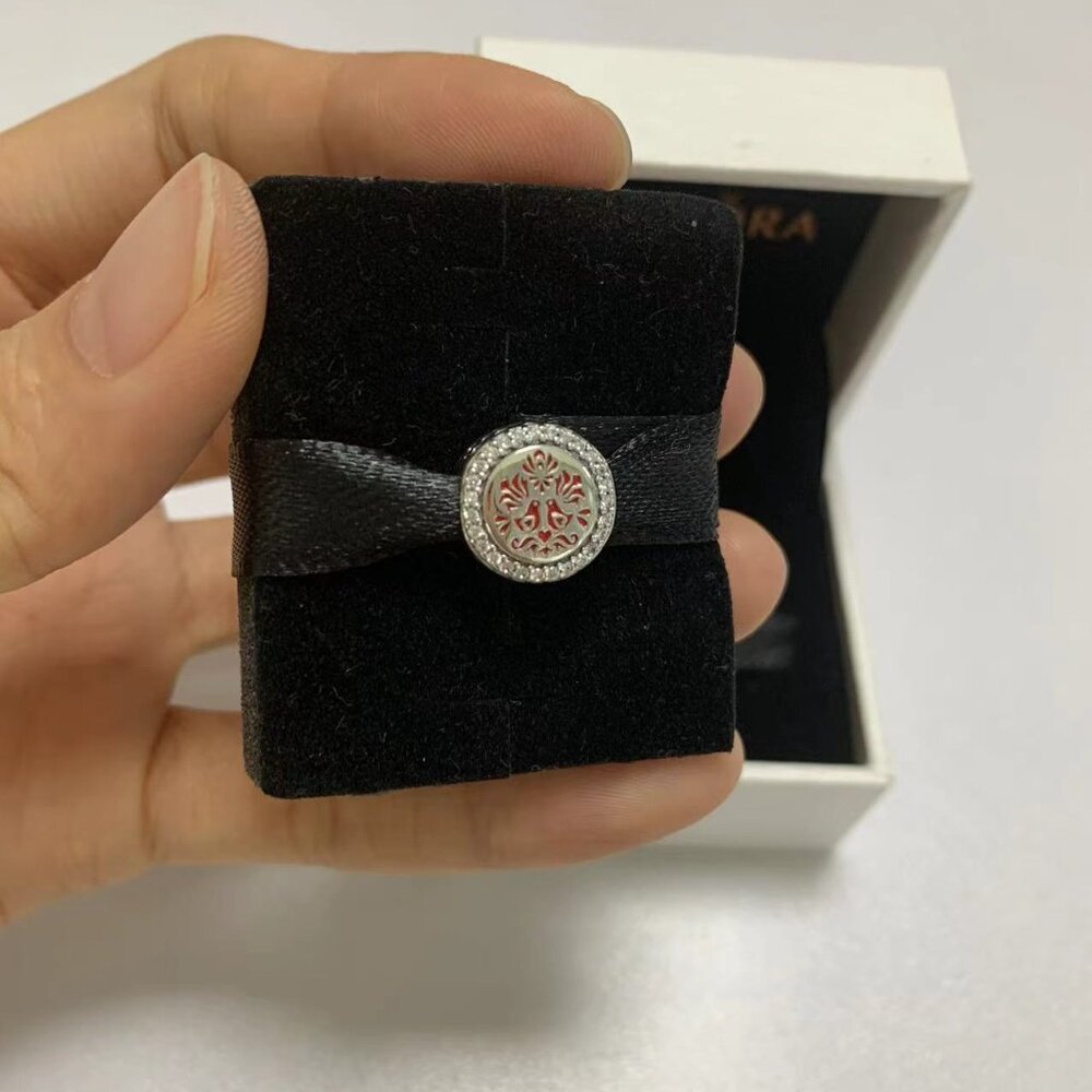 Pandora jewelry Hungarian folk motif silver charm